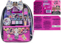 Townley Girl L.O.L. Surprise! Makeup Gift Backpack Set, Lip Gloss, Nail Polish, Brush and Nail Gems
