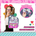 Townley Girl L.O.L. Surprise! Makeup Gift Backpack Set, Lip Gloss, Nail Polish, Brush and Nail Gems