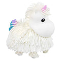 Jiggly Pets Unicorn Face Expressions White Stretchy Hair Figure