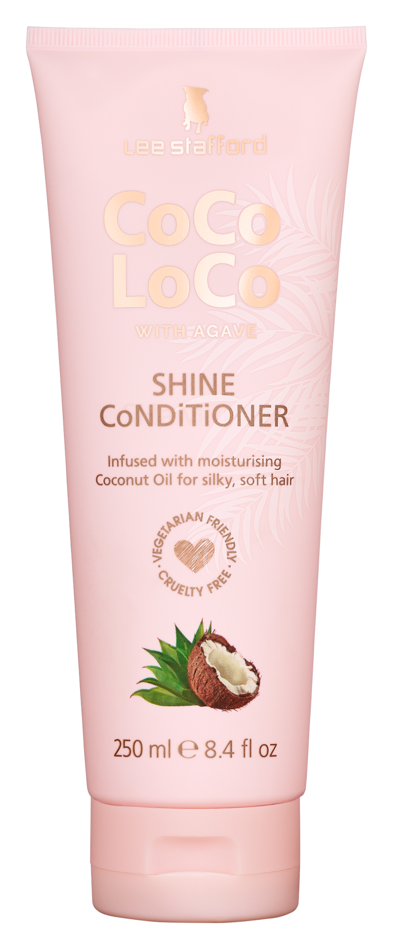 Lee Stafford Coco Loco Conditioner Coconut Oil Silk Protein Keratin 250 ml