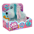 Jiggly Pets Pup Face Expressions Blue Stretchy Hair Figure