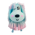 Jiggly Pets Pup Face Expressions Blue Stretchy Hair Figure