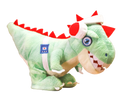 Party Pets DJ Rex Green Electronic Soft Plush Dinosaur with Music and Dancing Movements