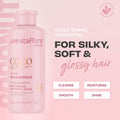 Lee Stafford Coco Loco Shampoo Coconut Oil Hydrolyzed Protein Fresh Coconut 250 ml