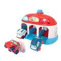 Teamsterz Tiny Tumblers Rescue HQ Playset with Flashing Lights, Siren, Tip Launchers and 3 Cars