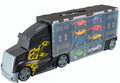 Teamsterz M.C. Medium Car Transporter with 8 Die-Cast Cars