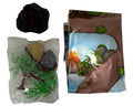 Jia Zhu Wild Animals Set Realistic Animal Figures 14 Pieces