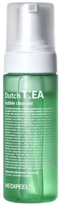 Medi-Peel Dutch Tea Bubble Cleanser Tea Tree Cica Hyaluronic Acid Facial Cleanser