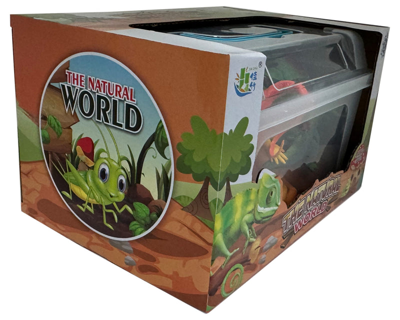 Jia Zhu Insect Playset Realistic Figurines 21 Pieces