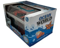 Jia Zhu Sea Animals Set Marine Life Figures 16 Pieces with Storage Box
