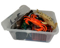 Jia Zhu Sea Animals Set Marine Life Figures 16 Pieces with Storage Box