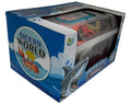 Jia Zhu Sea Animals Set Marine Life Figures 16 Pieces with Storage Box