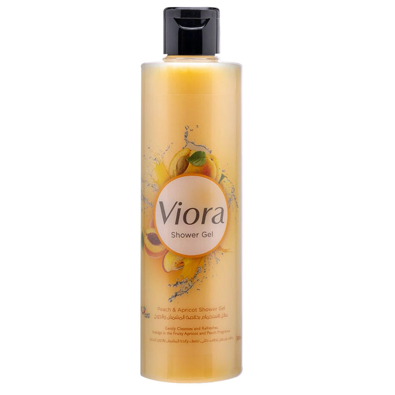 Viora Shower Gel Peach & Apricot Creamy Lather 300 ml