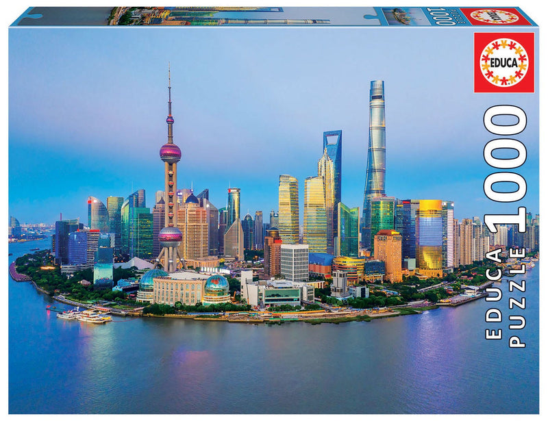 Educa Borras Shanghai Al Atar 1000-Piece Jigsaw Puzzle, 34 x 48 cm