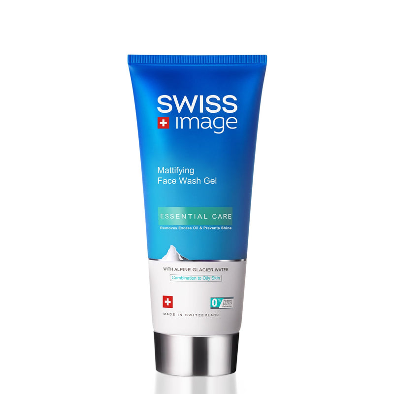 Swiss Image Essential Care Mattifying Face Wash Gel Hyssop Alpine Glacier Water 200 ml