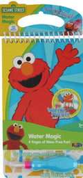 Sesame Street Water Magic Elmo Coloring Pad Reusable Water-Activated Booklet with Refillable Pen