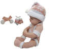 Qisen Baby Doll 37.5 cm with Scarf and Gloves, Red