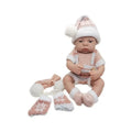 Qisen 15 cm Baby Doll with Scarf, 1 Piece