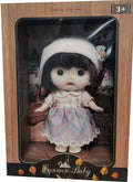 Qisen Cartoon Doll Classic Lyman Baby Doll Soft Huggable Body Hat 6.89 Inch