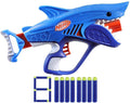 Hasbro Nerf Junior Wild Sharkfire Easy Play Dart Blaster Shark Design 8 Darts