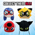 Zag Play Miraculous Tikki Plush Pillow, Soft Chibi Stuffed Toy with Zipper Pocket, 16.5 Inch