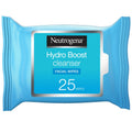 Neutrogena Hydro Boost Facial Cleansing Wipes Hyaluronic Acid 25 Count