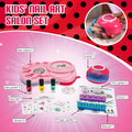 Wyncor Miraculous Ladybug Marinette's Nail Studio Nail Art Kit with Dryer, Glitter, Stickers, Ages 8-12