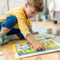 Ravensburger Auf Der Baustelle Ist Was Los Frame Puzzle, 24 Pieces, Search Game, 32.5 x 24.5 cm