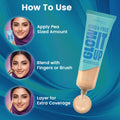 Rimmel Kind & Free Glow It Up Moisturising Skin Tint Liquid Foundation Rose Ivory 010