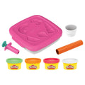 Hasbro Play-Doh Create 'n Go Cupcakes Playset Modeling Compound With Storage Container, 4 Cans