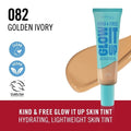 Rimmel Kind & Free Glow It Up Moisturising Skin Tint Dewy Finish 082 Golden Ivory