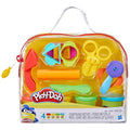 Hasbro Play-Doh Starter Set Modeling Compound 4 Colors 9 Tools Storage Tote
