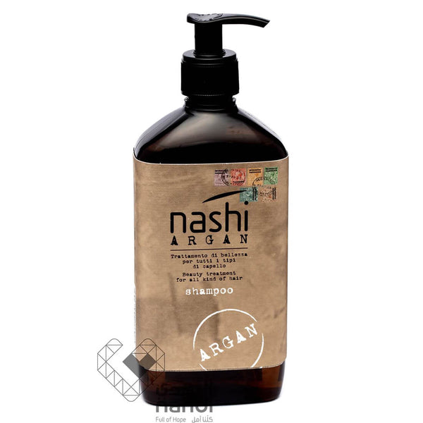 Nashi Aragan Nashi Argan Shampoo Liquid Hair Cleanser with Organic Argan Oil, 500 ml