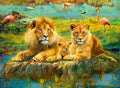 Ravensburger Lions in the Savanna Jigsaw Puzzle, 500 Pieces, 49 x 36 cm