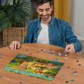 Ravensburger Lions in the Savanna Jigsaw Puzzle, 500 Pieces, 49 x 36 cm