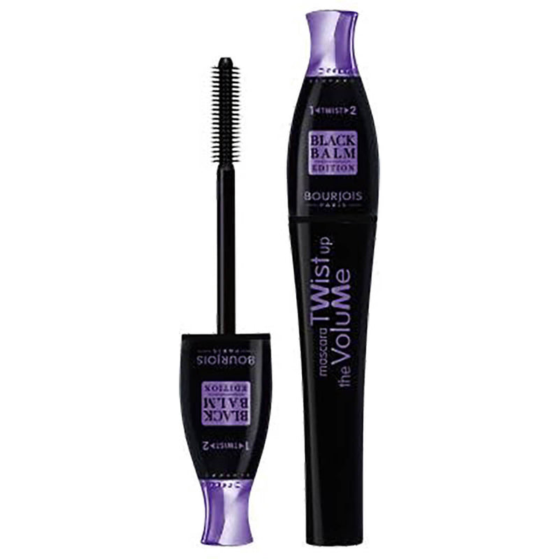 Bourjois Twst Up Mascara Curved Brush Silk Proteins Black 1 Pc