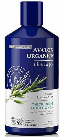Avalon Organics Biotin B-Complex Conditioner for Fine, Thinning Hair 414 ml