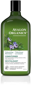 Avalon Organics Rosemary Conditioner for Thin, Limp Hair, Silicone-Free, 325 ml