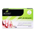 Accez Nail Polish Remover Wipes Acetone-Free Vitamin E Olive Oil 16 Wipes