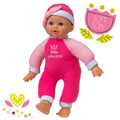 Dolls World Isabella Soft-Bodied Doll With Rocking Baby Car Seat, 30 cm