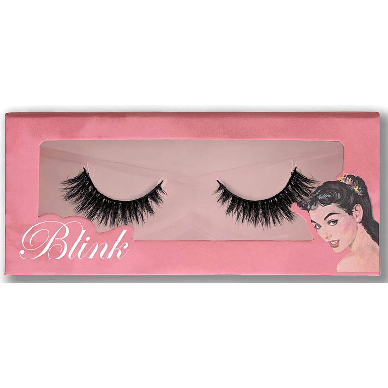 Blink 3D Mink Lashes Madame Coco Winged Natural Reusable False Eyelashes