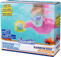 Swimways Rainbow Reef Zebra Fish Water-Activated Pool Toy, 2 AAA Batteries Included