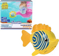 Swimways Rainbow Reef Zebra Fish Water-Activated Pool Toy, 2 AAA Batteries Included