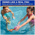 SwimWays Rainbow Reef Tuna Turner Water-Activated Swimming Pool Toy