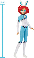 Miraculous Bunnyx Fashion Doll with Fluff Kwami, 15-Point Articulation, 10.5 Inch
