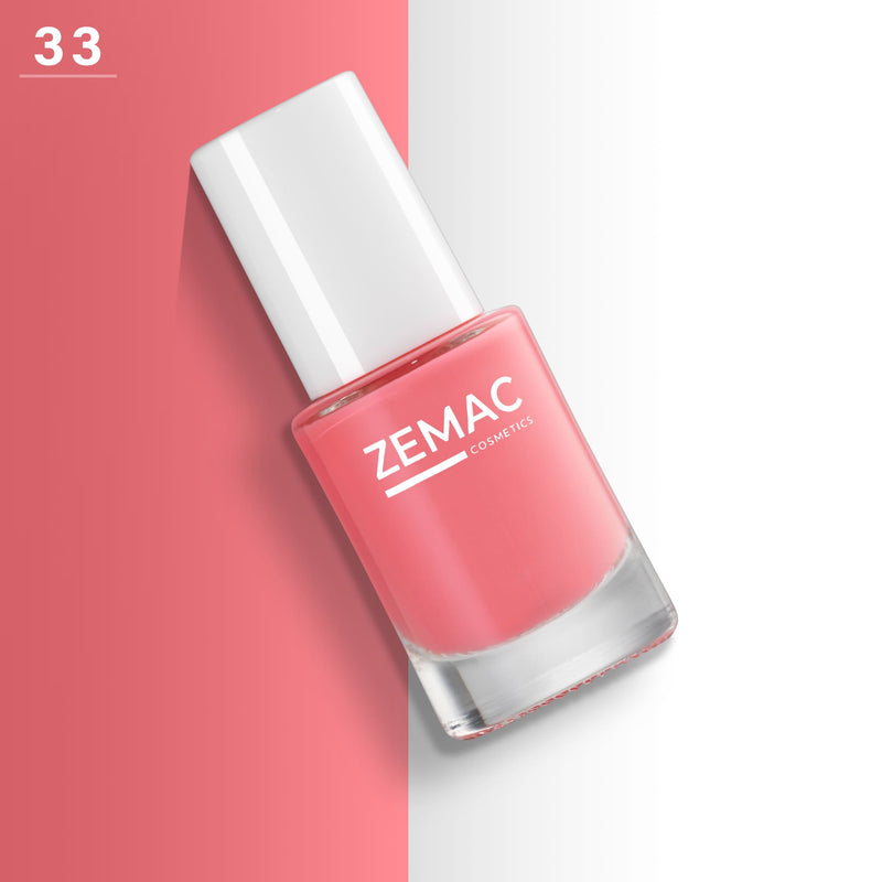 Zemac Nail Polish Glossy Pearly Finish Shade 33