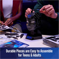 4D Build Batman Mask 3D Puzzle Model Kit with Stand, 90 Pieces, Ages 14+