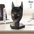 4D Build Batman Mask 3D Puzzle Model Kit with Stand, 90 Pieces, Ages 14+