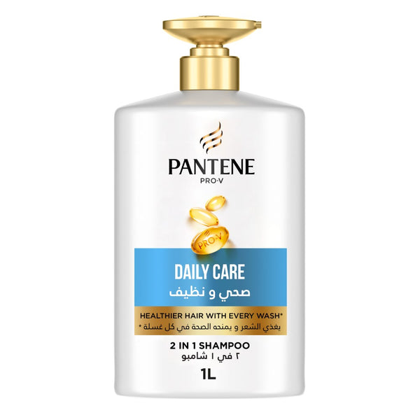 Pantene Pro-V Daily Care 2-in-1 Shampoo and Conditioner Liquid Formula 1L