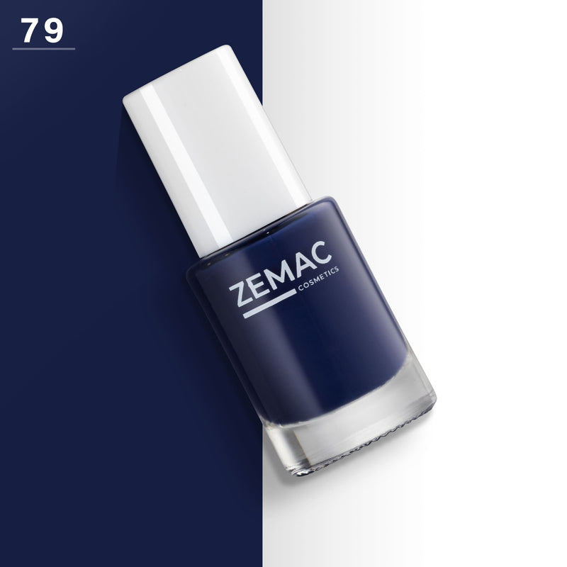 Zemac Nail Polish Glossy Pearly Finish Quick-Dry Long-Wear Shade 79